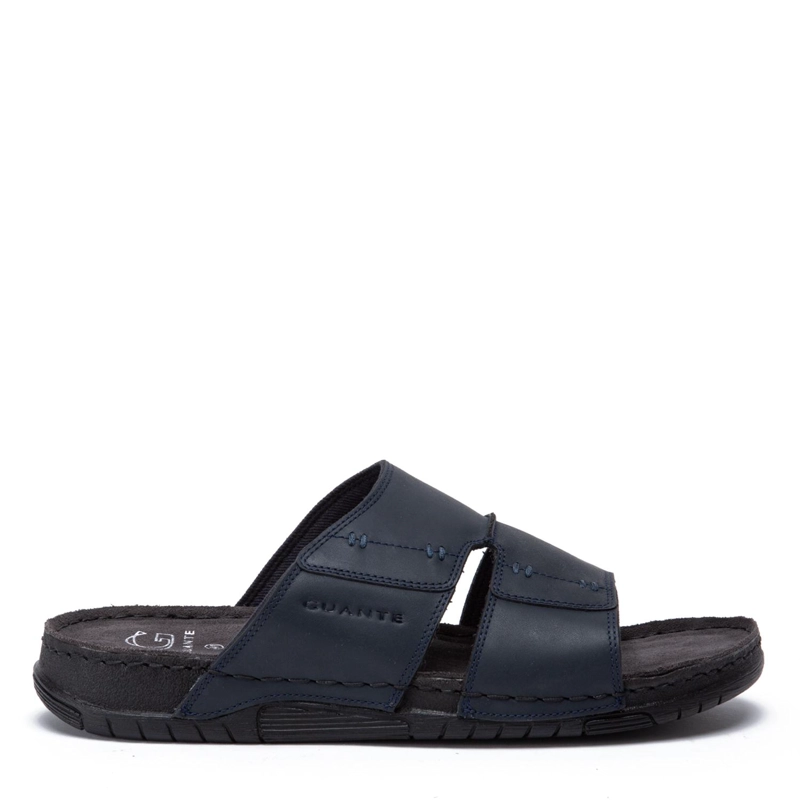 SANDALIA DE CUERO HOMBRE GUANTE MARINO BONDI 0035866 - 1