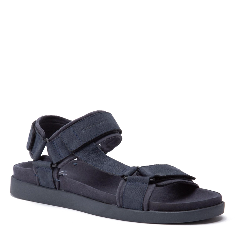 SANDALIA DE CUERO HOMBRE GUANTE MARINO BERNA 0035859 - 3