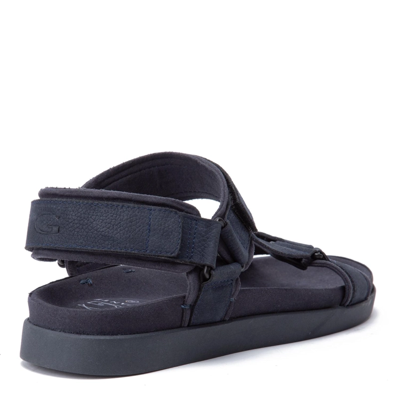 SANDALIA DE CUERO HOMBRE GUANTE MARINO BERNA 0035859 - 5