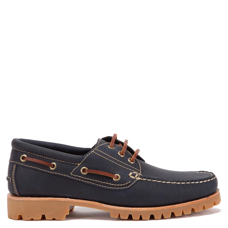 MOCASIN DE CUERO HOMBRE GUANTE MARINO VARSOVIA 0036021 - 1