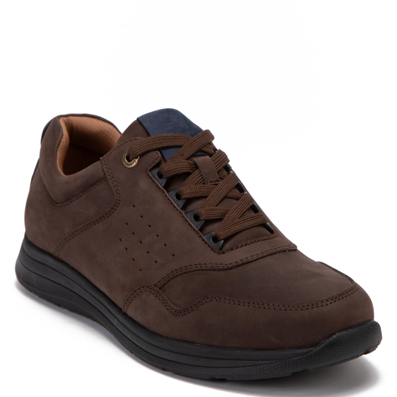 ZAPATO DE CUERO HOMBRE GUANTE CAFE  CALCUTA - 3