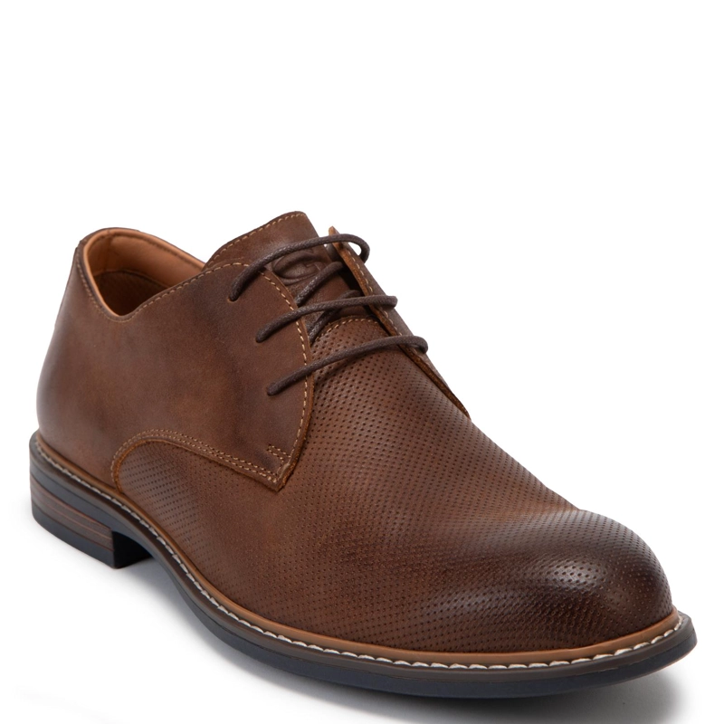 ZAPATO DE CUERO HOMBRE GUANTE CAFE ALBURY 0036079 - 3