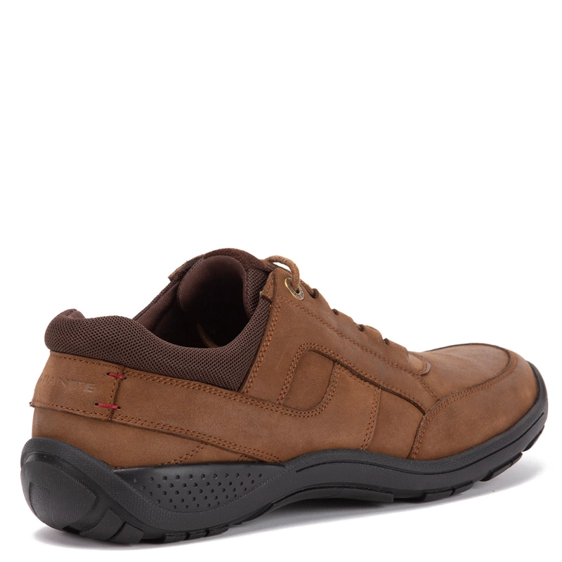 ZAPATO DE CUERO HOMBRE GUANTE CAFE  COWELL 0036070 - 5
