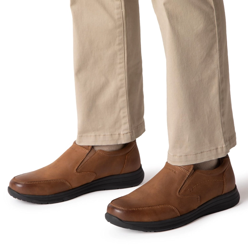 ZAPATO DE CUERO HOMBRE GUANTE TOSTADO CALCUTA 0036060 - 2