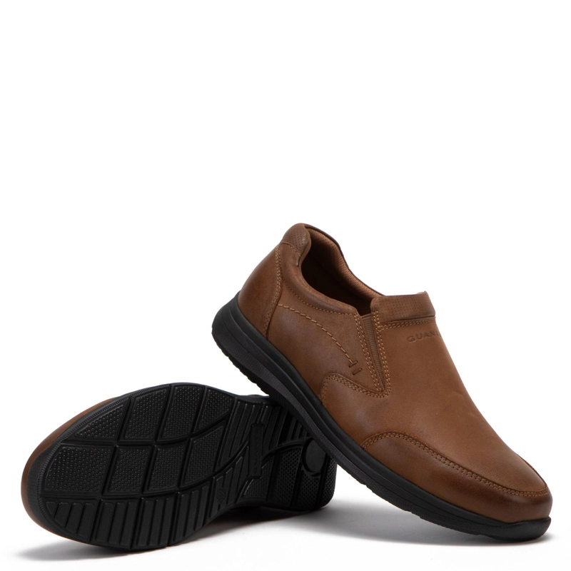 ZAPATO DE CUERO HOMBRE GUANTE TOSTADO CALCUTA 0036060 - 4