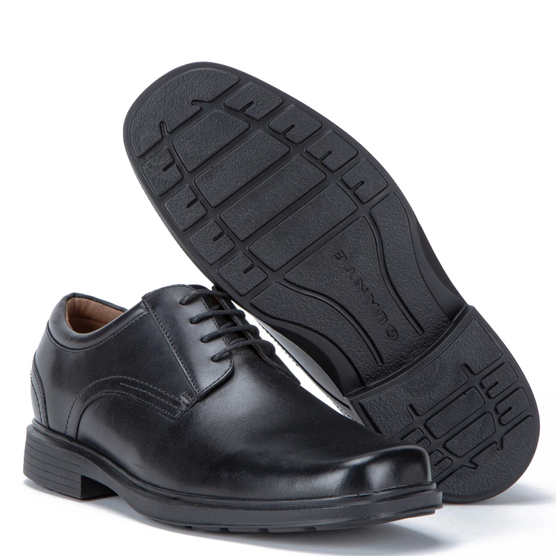 ZAPATO DE CUERO HOMBRE GUANTE NEGRO CARDIFF 0035872 - 4