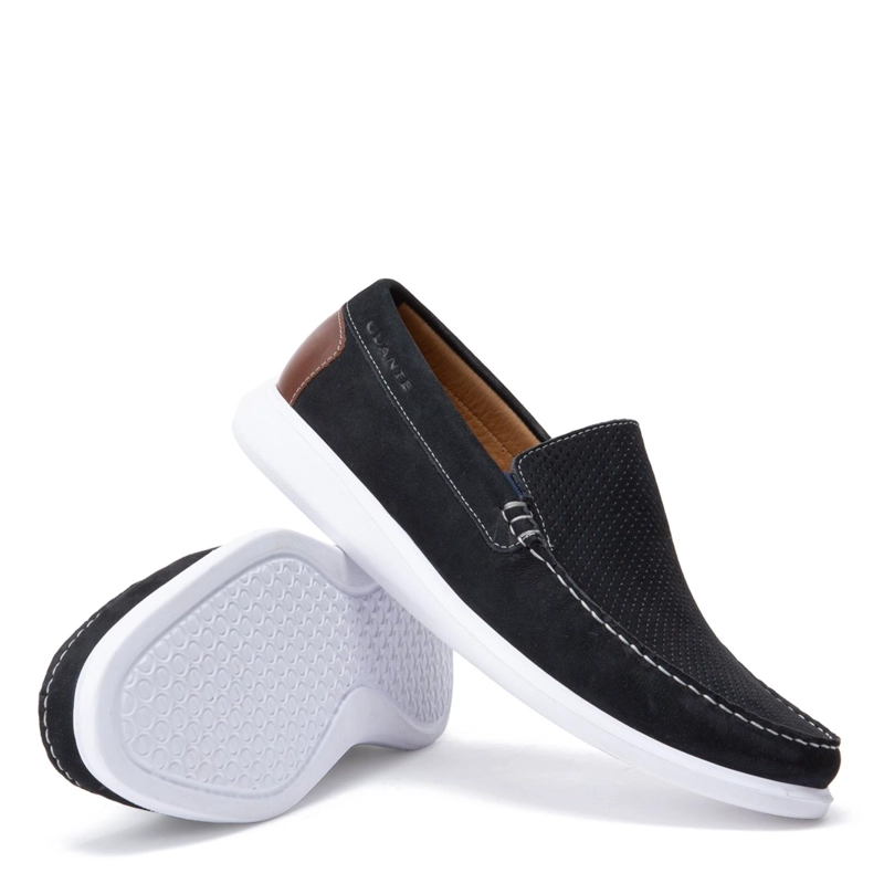 MOCASIN DE CUERO HOMBRE GUANTE MARINO CANNES 0036029 - 4