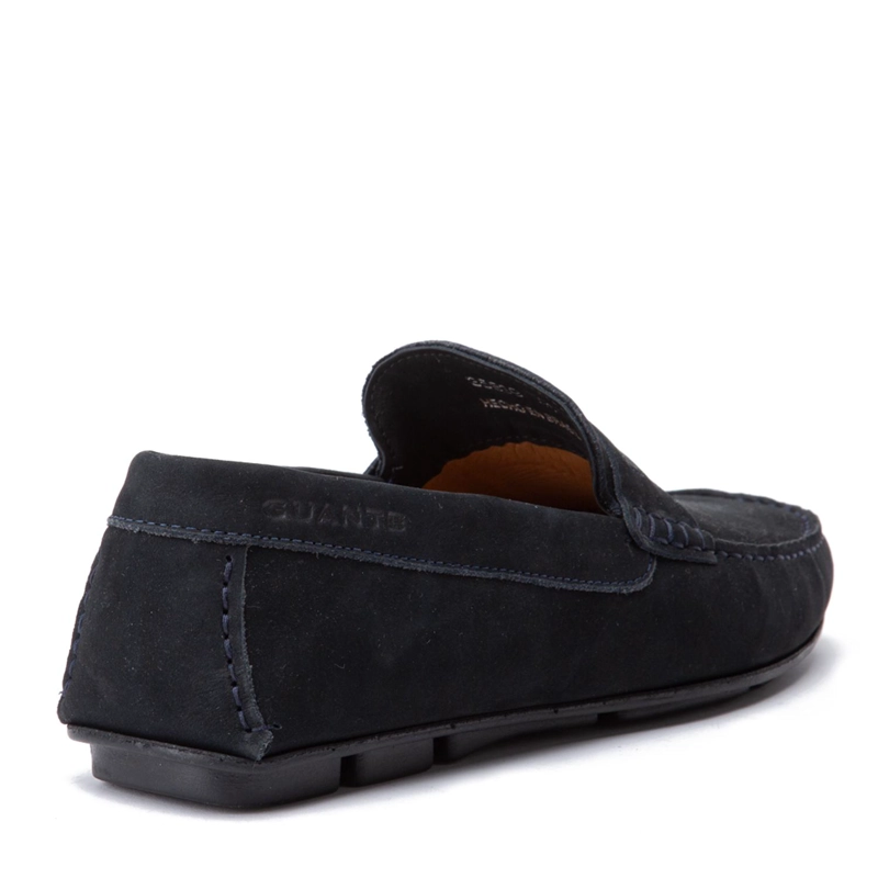 MOCASIN DE CUERO HOMBRE GUANTE MARINO ANCONA 0035838 - 5