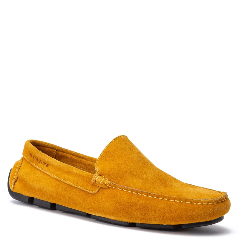 MOCASIN DE CUERO HOMBRE GUANTE MOSTAZA COSTA RICA 0035889 - 3