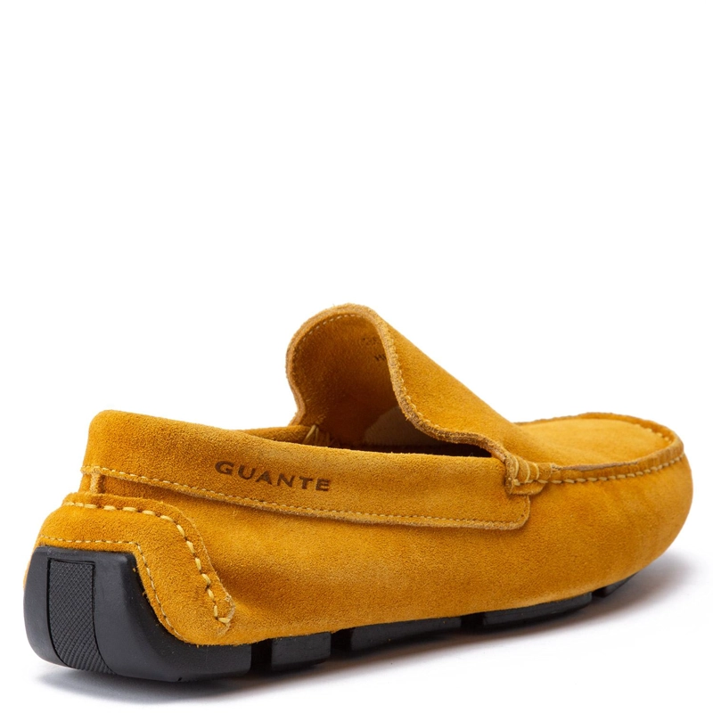 MOCASIN DE CUERO HOMBRE GUANTE MOSTAZA COSTA RICA 0035889 - 5