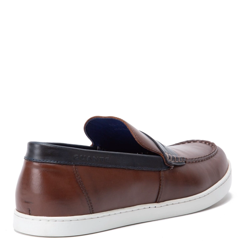 MOCASIN DE CUERO HOMBRE GUANTE CHOCOLATE BEACHPORT 0035853 - 5