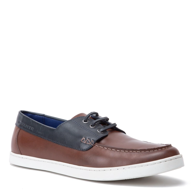 MOCASIN DE CUERO HOMBRE GUANTE CHOCOLATE BEACHPORT 0035854 - 3
