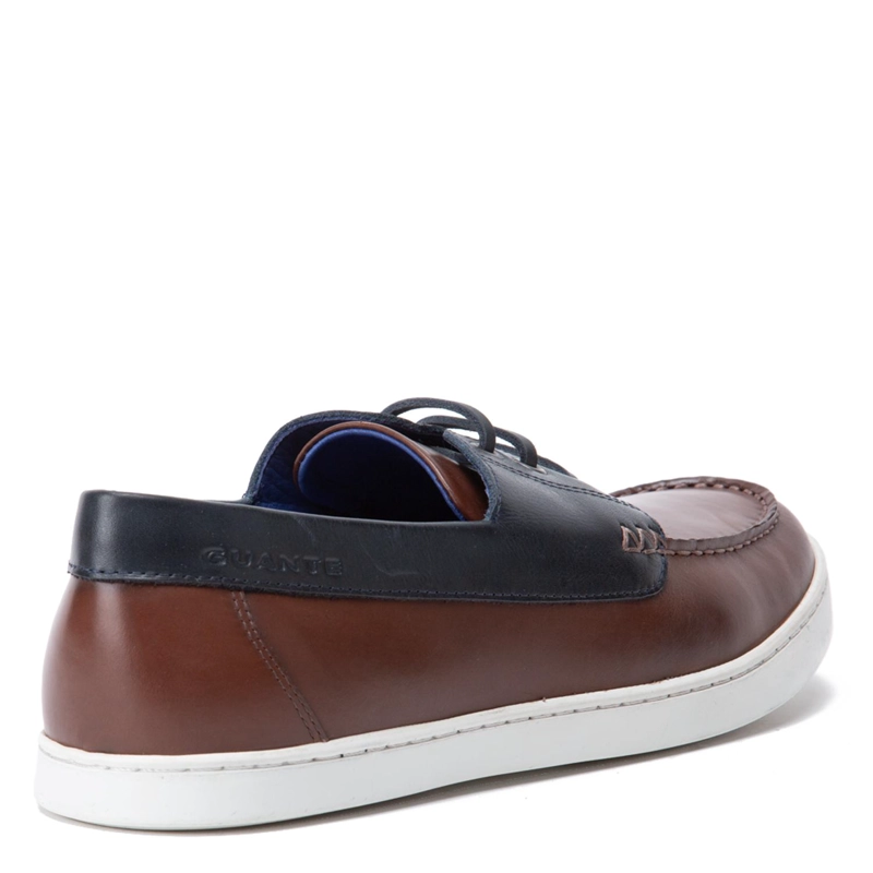 MOCASIN DE CUERO HOMBRE GUANTE CHOCOLATE BEACHPORT 0035854 - 5