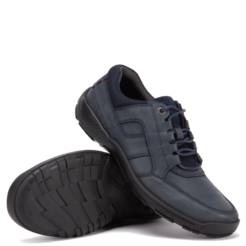 ZAPATO DE CUERO HOMBRE GUANTE AZUL COWELL 0036072 - 4