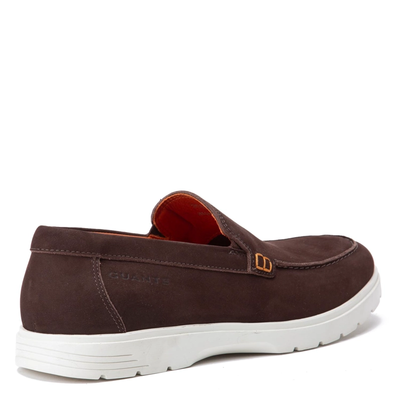 MOCASIN DE CUERO HOMBRE GUANTE CHOCOLATE ABU DABI 0035825 - 5