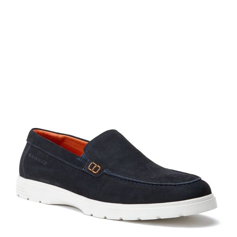MOCASIN DE CUERO HOMBRE GUANTE MARINO ABU DABI 0035826 - 3