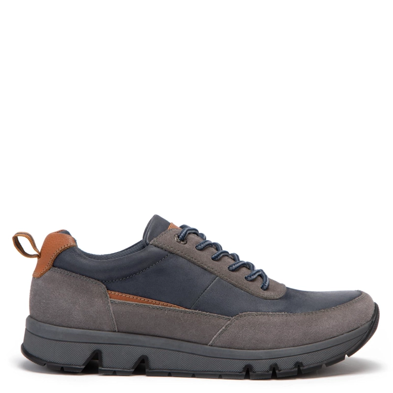 ZAPATILLA DE CUERO HOMBRE GUANTE AZUL RIO 0036083 - 1