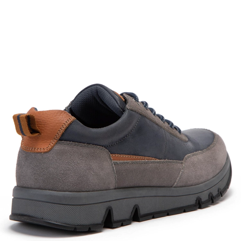 ZAPATILLA DE CUERO HOMBRE GUANTE AZUL RIO 0036083 - 5