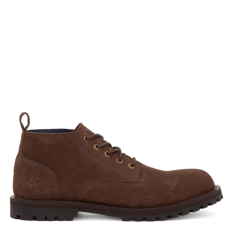 BOTIN DE CUERO HOMBRE GUANTE CHOCOLATE MONS - 1