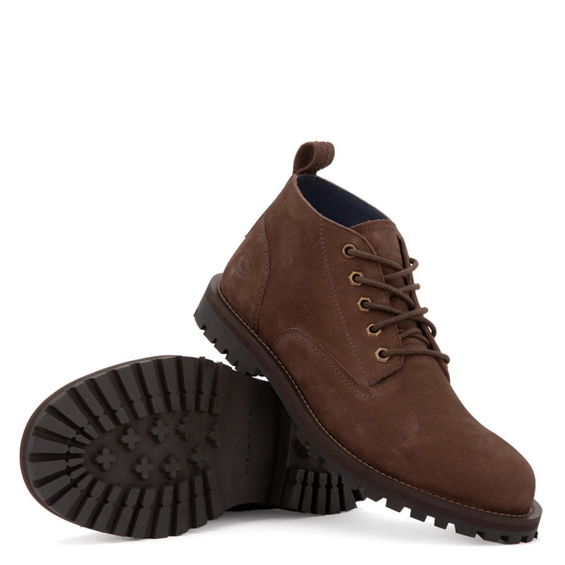 BOTIN DE CUERO HOMBRE GUANTE CHOCOLATE MONS - 3