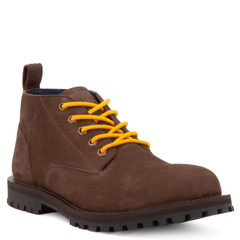 BOTIN DE CUERO HOMBRE GUANTE CHOCOLATE MONS - 5