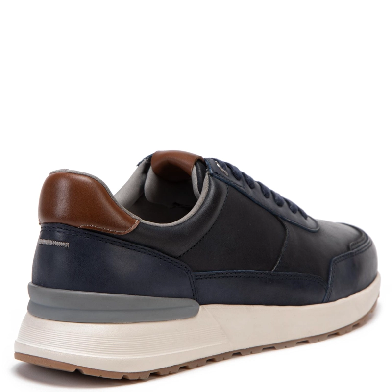 ZAPATILLA DE CUERO HOMBRE GUANTE AZUL KIOTO 0036074 - 5
