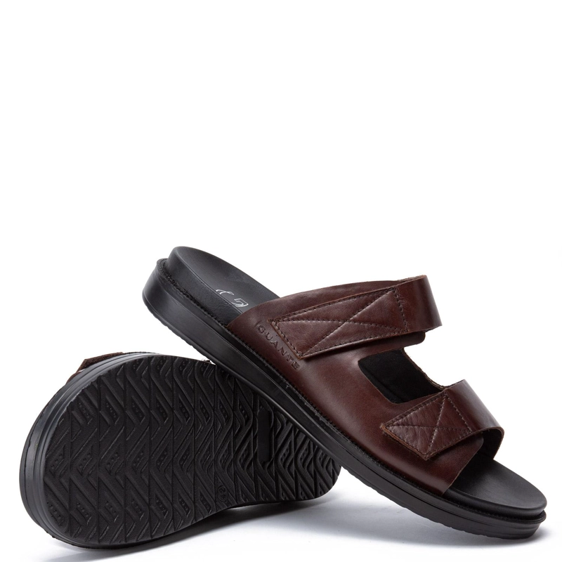 SANDALIA DE CUERO HOMBRE GUANTE MORO DEROKO 0035894 - 4