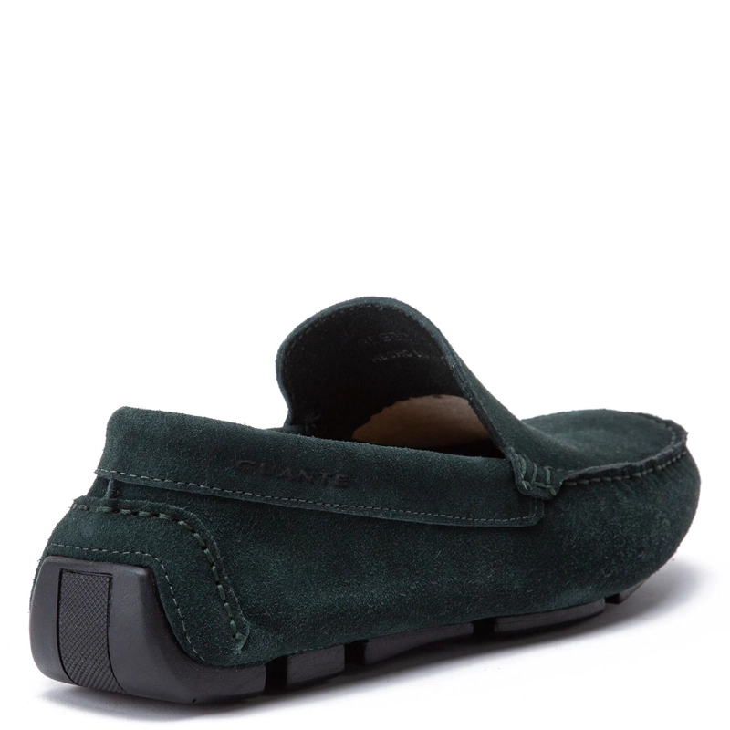 MOCASIN DE CUERO HOMBRE GUANTE VERDE PINO COSTA RICA 0035890 - 5