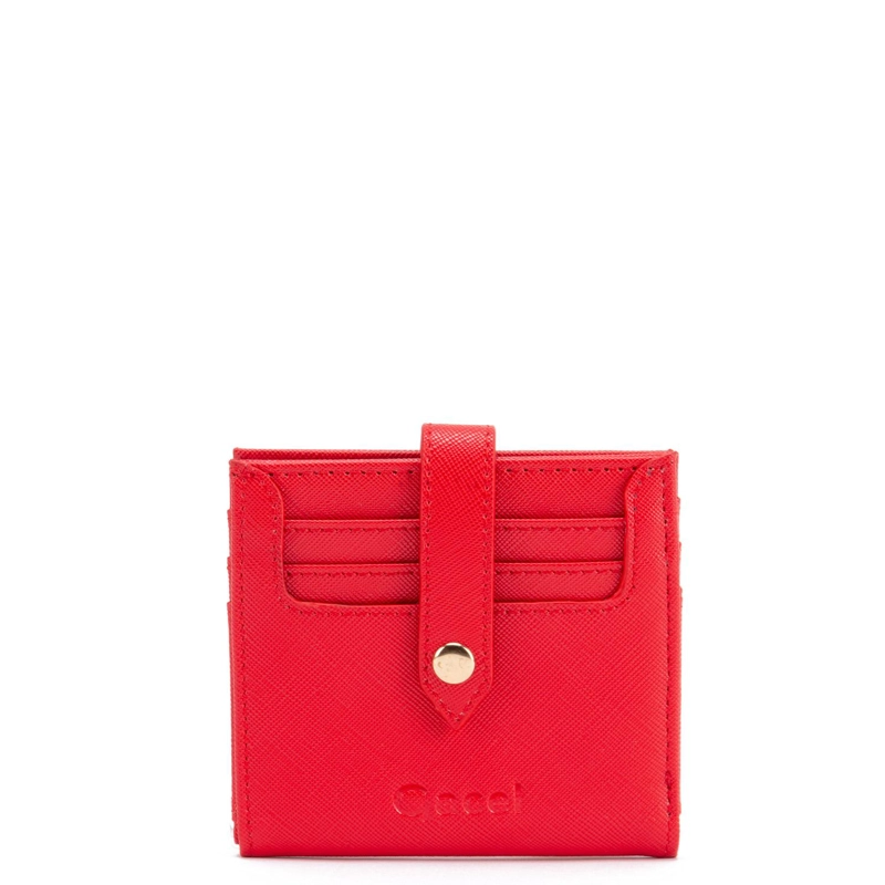 BILLETERA MUJER GACEL ROJO PEQUEÑA - 1