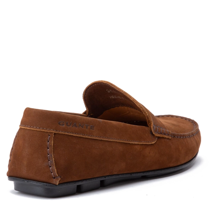 MOCASIN DE CUERO HOMBRE GUANTE WHISKY ANCONA 0035839 - 5