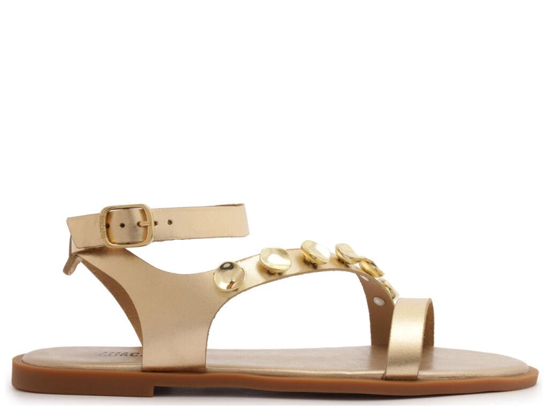 SANDALIA DE CUERO MUJER ANACAPRI DORADO NEW H C3034900500001 - 1