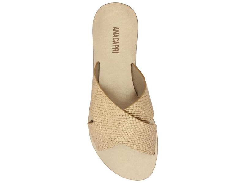 SANDALIA DE CUERO MUJER ANACAPRI DORADO ALBA C3001400040262 - 5