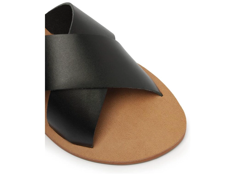 SANDALIA DE CUERO MUJER ANACAPRI NEGRO ALBA C3001400040002 - 5
