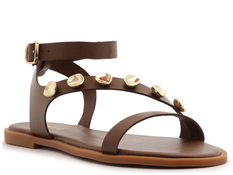 SANDALIA DE CUERO MUJER ANACAPRI CHOCOLATE NEW H C3034900500002 - 3