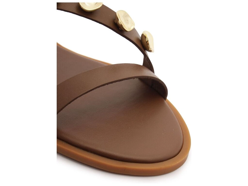 SANDALIA DE CUERO MUJER ANACAPRI CHOCOLATE NEW H C3034900500002 - 5