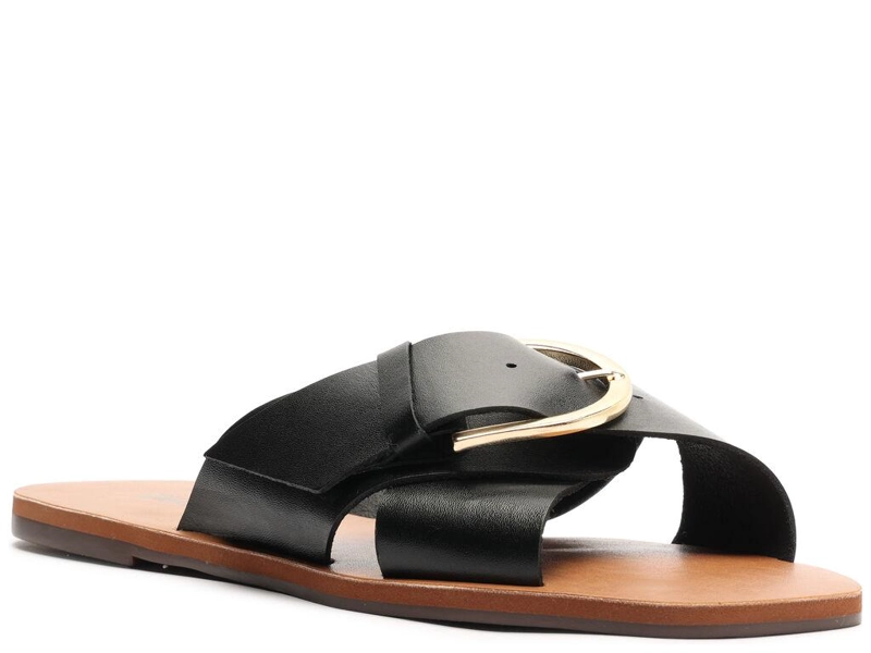 SANDALIA DE CUERO MUJER ANACAPRI NEGRO LUPE C3061200280001 - 3