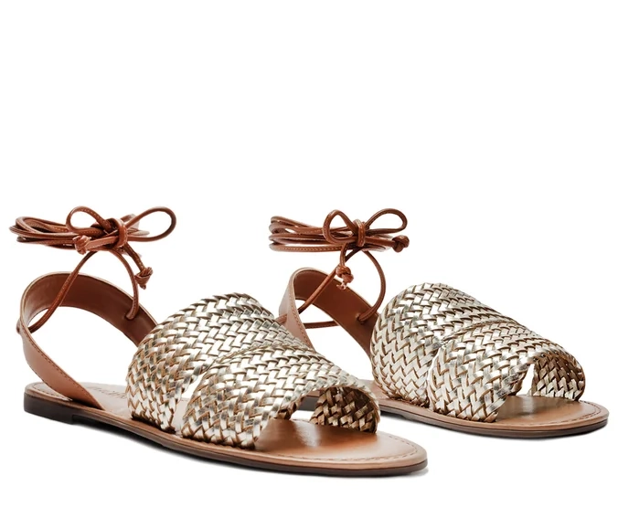 SANDALIA MUJER ANACAPRI DORADO ABRIL C0028500470004 - 2