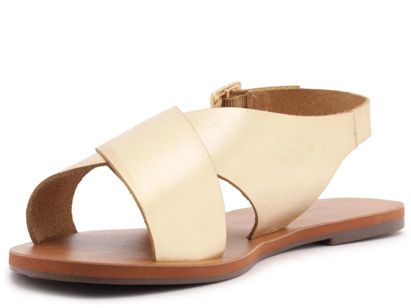 SANDALIA DE CUERO MUJER ANACAPRI DORADO ALBA C3001400930027 - 4