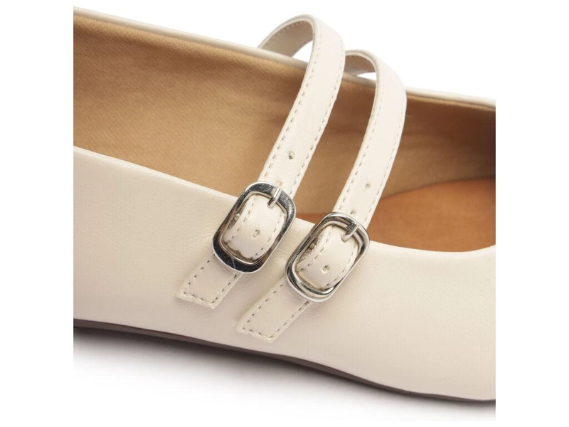 BALLERINA MUJER ANACAPRI BLANCO CELIA - 5