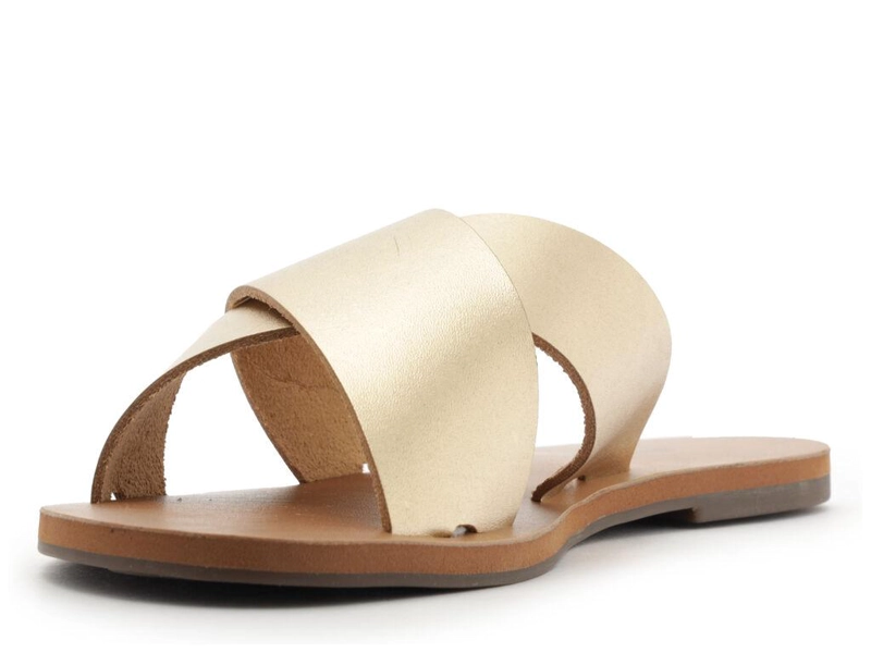 SANDALIA DE CUERO MUJER ANACAPRI DORADO ALBA C3001400040003 - 4
