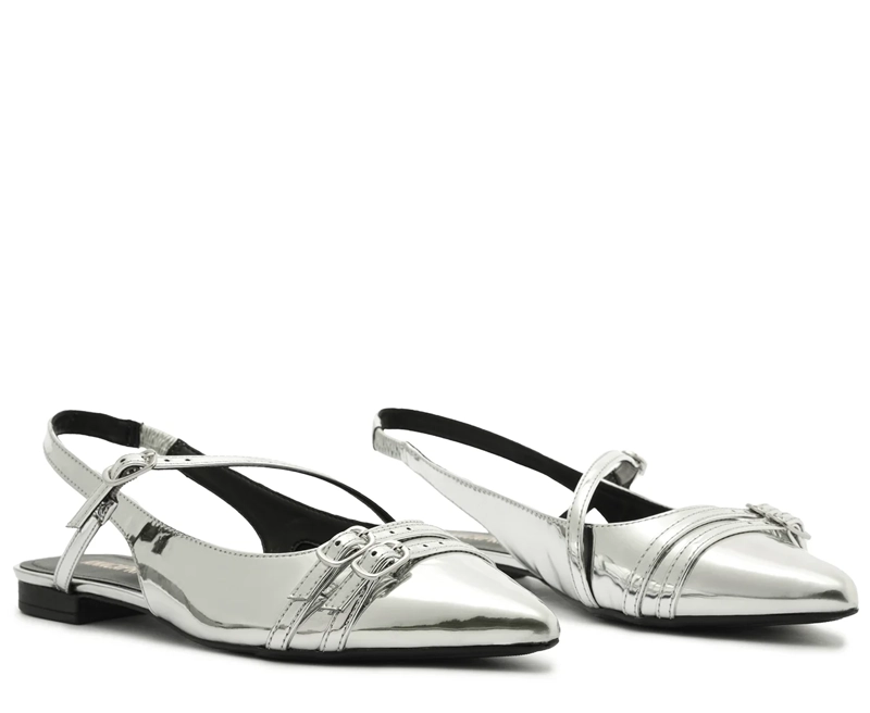 BALLERINA MUJER ANACAPRI PLATEADO CELINE - 2