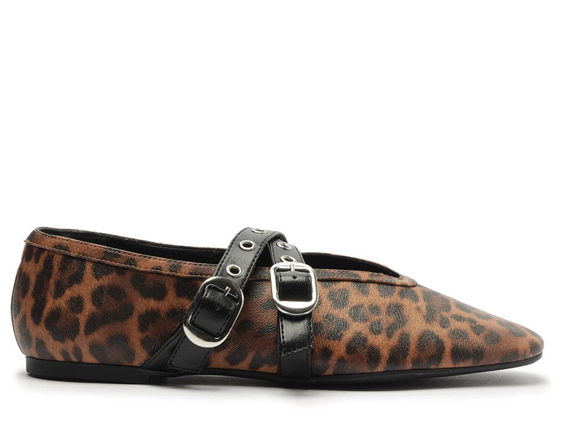 BALLERINA MUJER ANACAPRI LEOPARDO KATY - 1