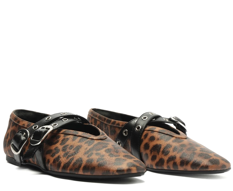 BALLERINA MUJER ANACAPRI LEOPARDO KATY - 2