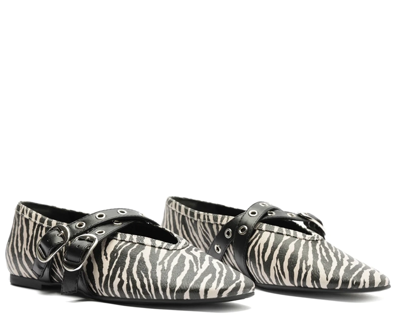 BALLERINA MUJER ANACAPRI ZEBRA KATY - 2