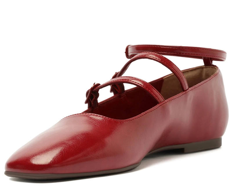 BALLERINA MUJER ANACAPRI ROJO KATY - 4