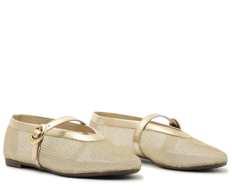 BALLERINA MUJER ANACAPRI DORADO CELIA - 2
