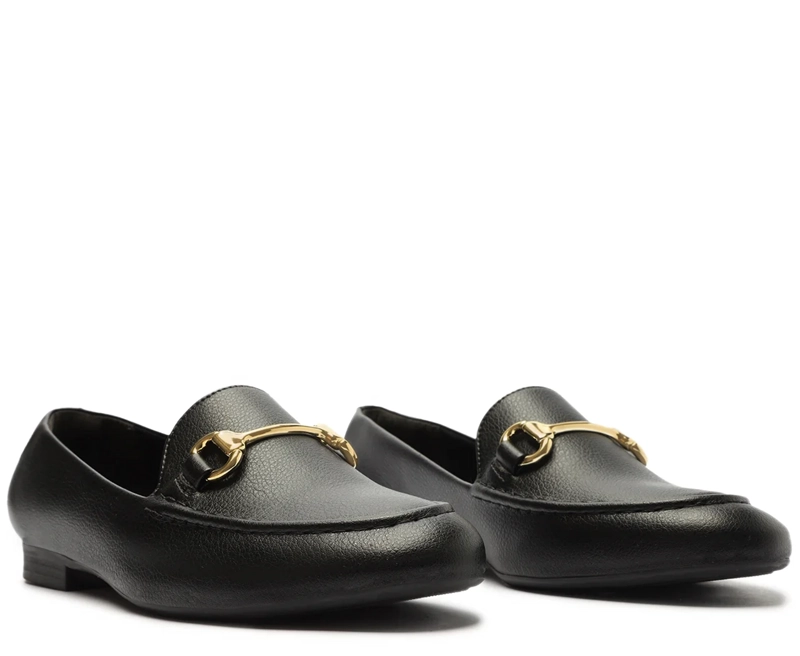 MOCASIN MUJER ANACAPRI NEGRO HALSEY - 2