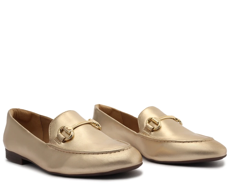 MOCASIN MUJER ANACAPRI DORADO HALSEY - 2