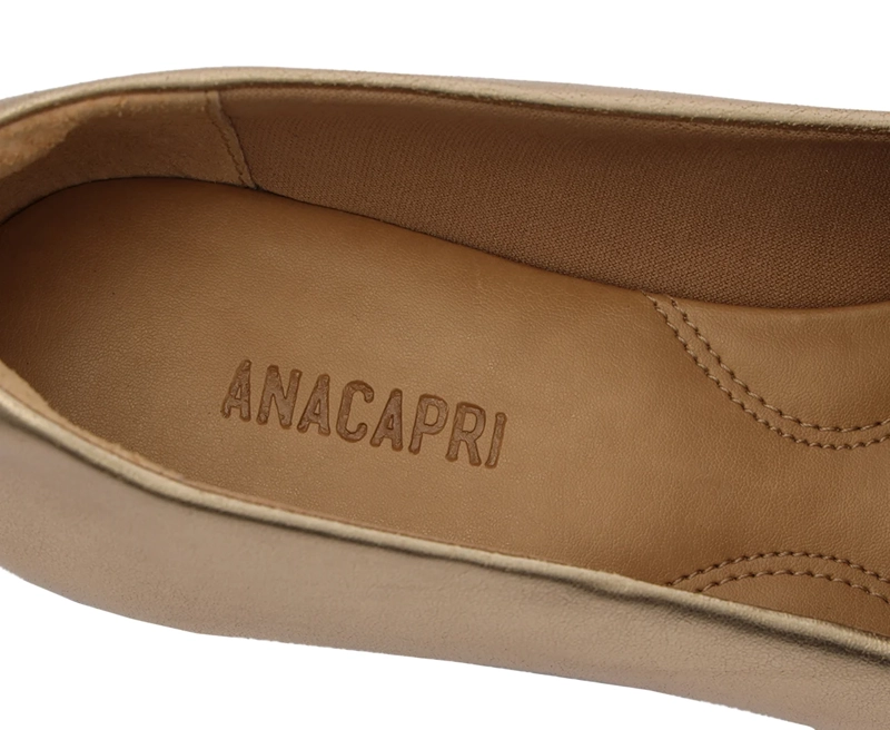 MOCASIN MUJER ANACAPRI DORADO HALSEY - 5
