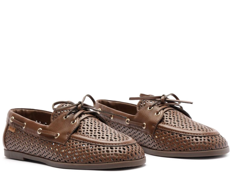 MOCASIN MUJER ANACAPRI CHOCOLATE BECKY - 2